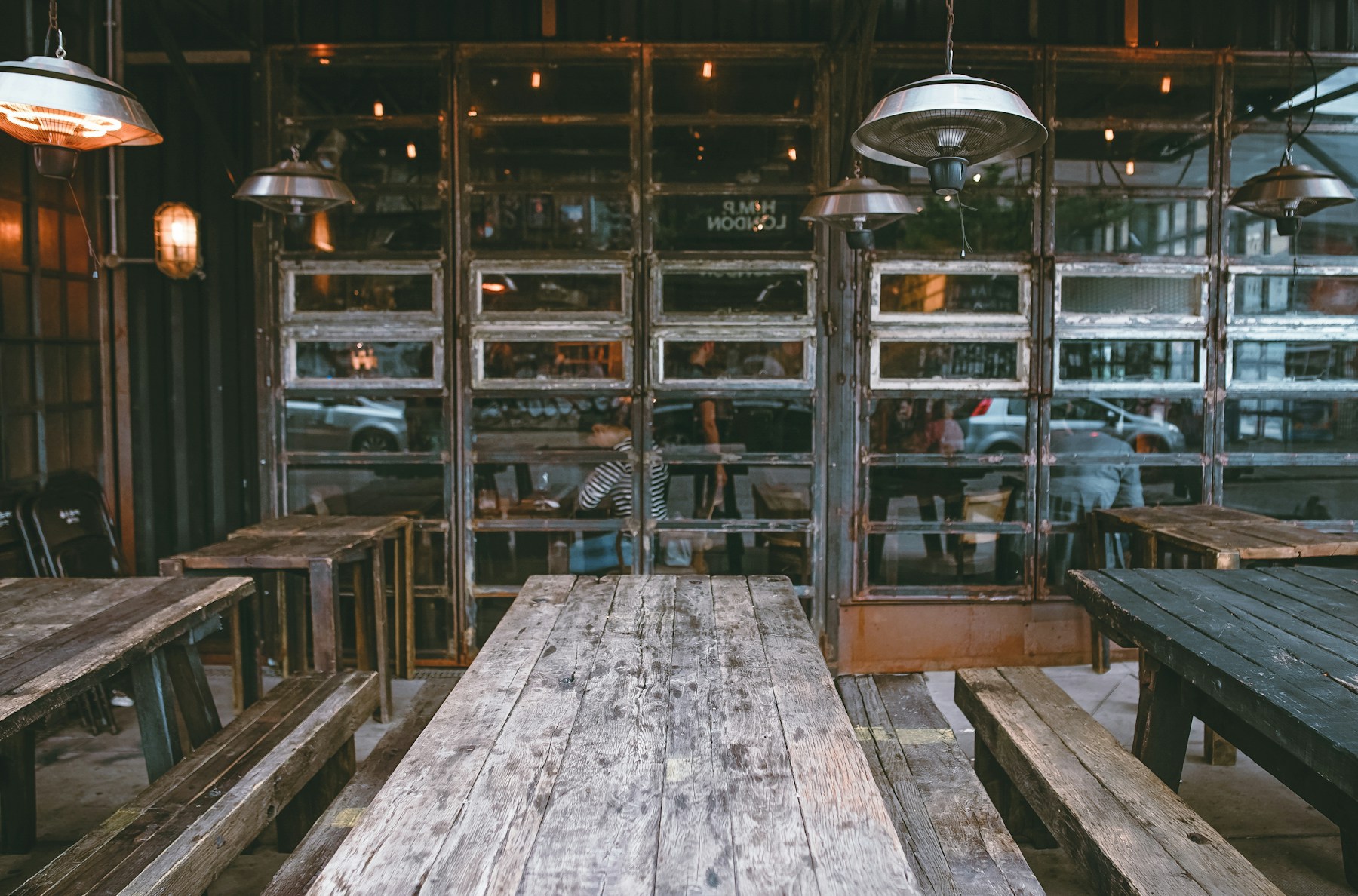 Warm, welcoming independent restaurant dining room